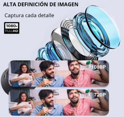 Mini Cámara WiFi Full HD — Combo , Tu tercer ojo en HD 👁️📹