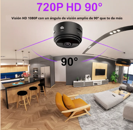 Mini Cámara WiFi Full HD — Combo , Tu tercer ojo en HD 👁️📹