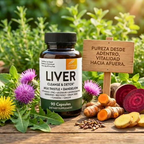 LIVER CLEANSE DETOX + ENVÍO GRATIS Y REGALO 🎁