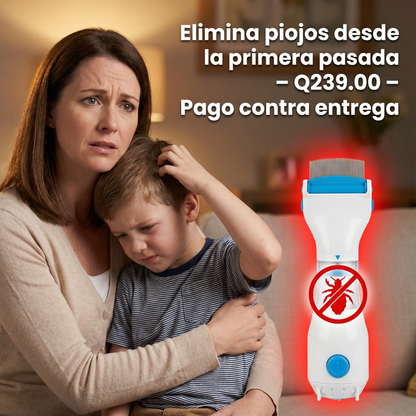 PEINE ELÉCTRICO PARA PIOJOS Y LIENDRES 🌟🌟 + ENVÍO GRATIS