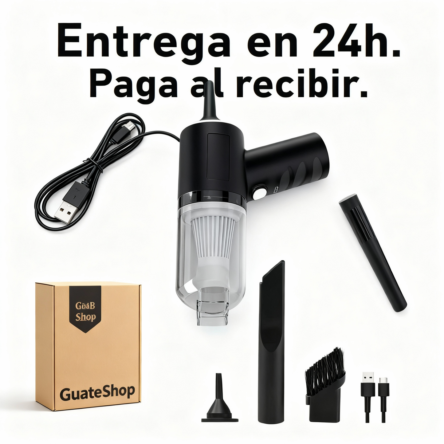 MINI ASPIRADORA 3 EN 1