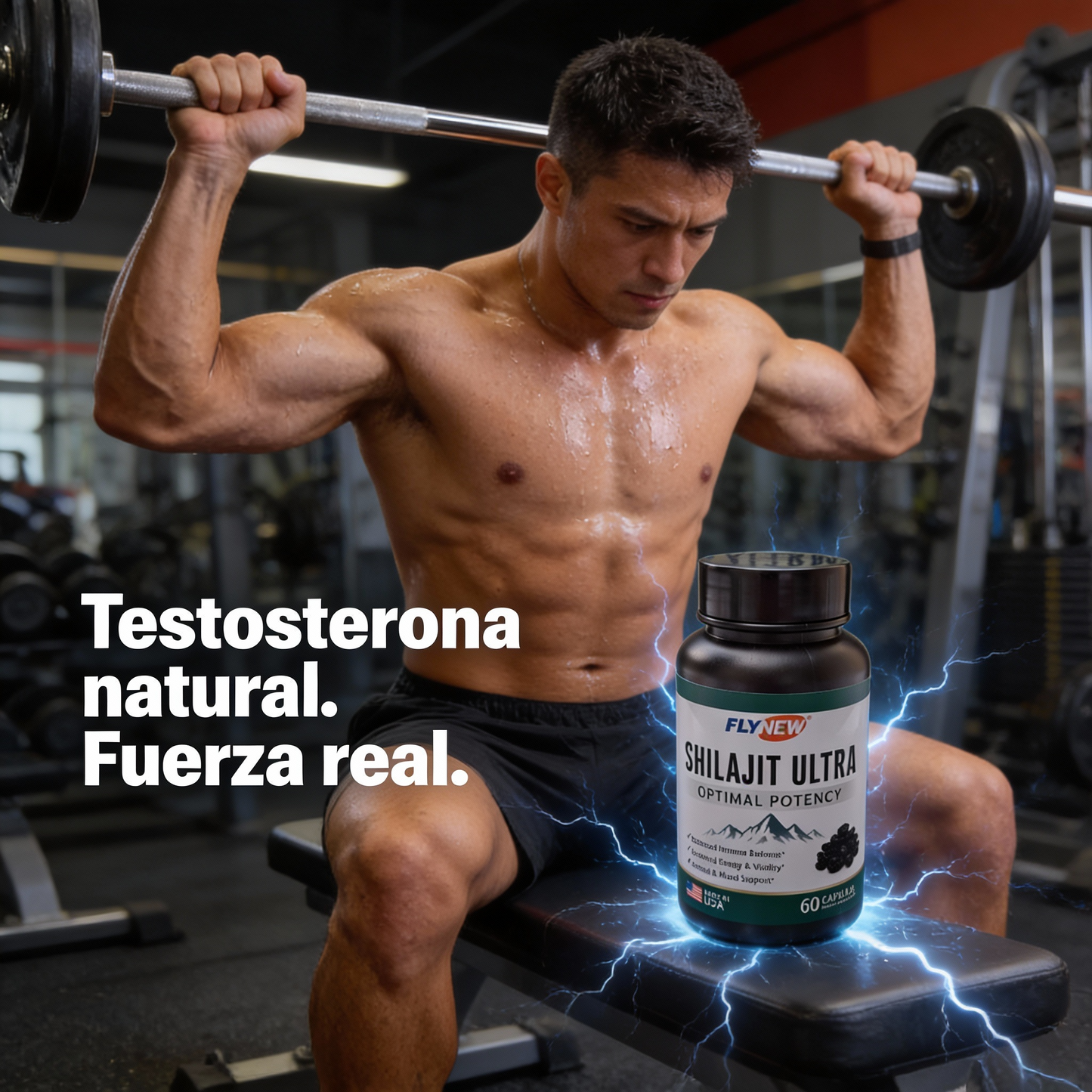 Shilajit ULTRA – Potencia Masculina Sin Límites,Recupera Tu Fuerza, Energía y Rendimiento