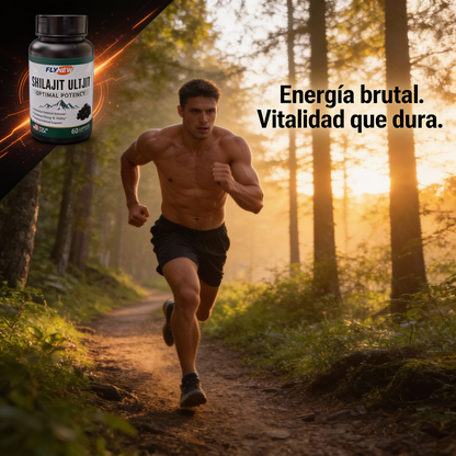 Shilajit ULTRA – Potencia Masculina Sin Límites,Recupera Tu Fuerza, Energía y Rendimiento