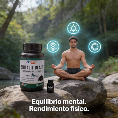 Shilajit ULTRA – Potencia Masculina Sin Límites,Recupera Tu Fuerza, Energía y Rendimiento