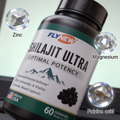 Shilajit ULTRA – Potencia Masculina Sin Límites,Recupera Tu Fuerza, Energía y Rendimiento