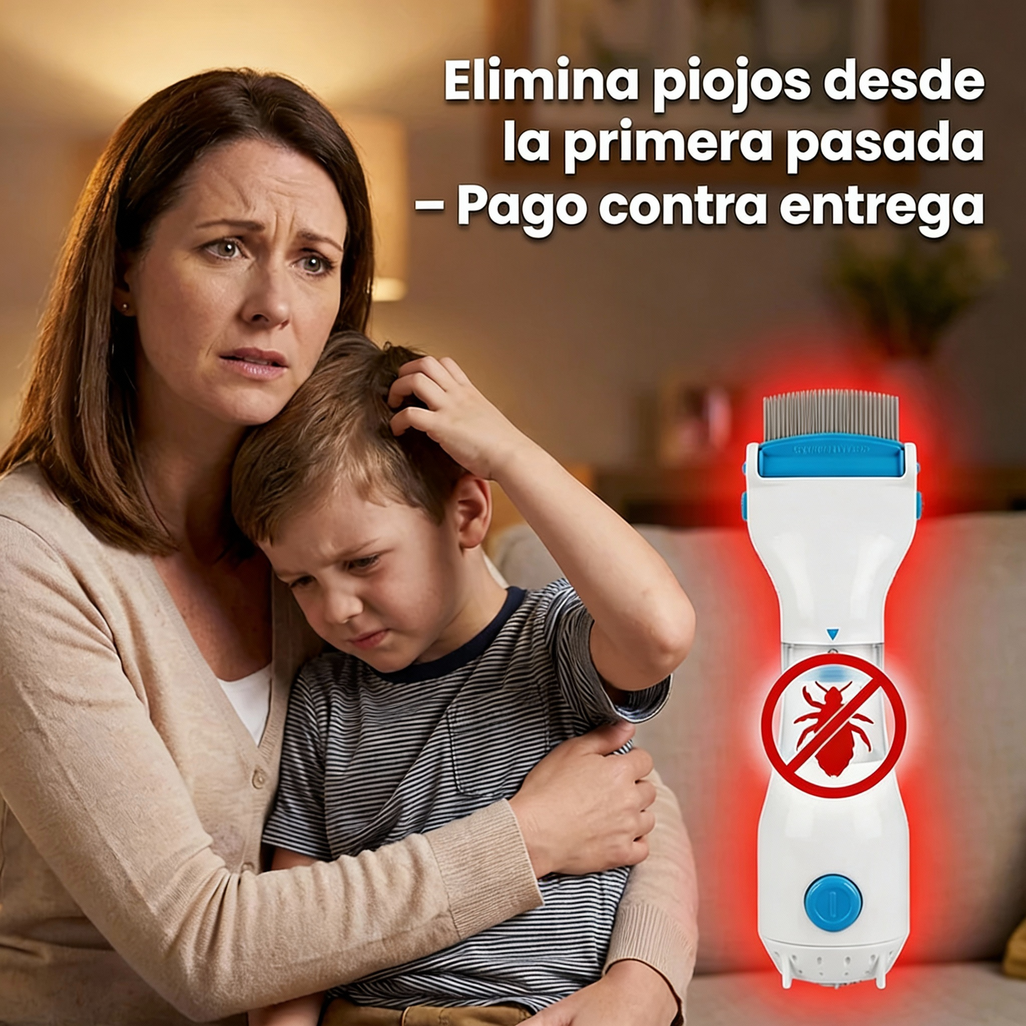 PEINE ELÉCTRICO PARA PIOJOS Y LIENDRES 🌟🌟 + ENVÍO GRATIS