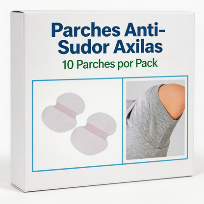 Confianza sin manchas, todos los días — 10 parches por pack.